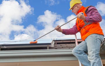 Hisomley soft wash roof cleaning